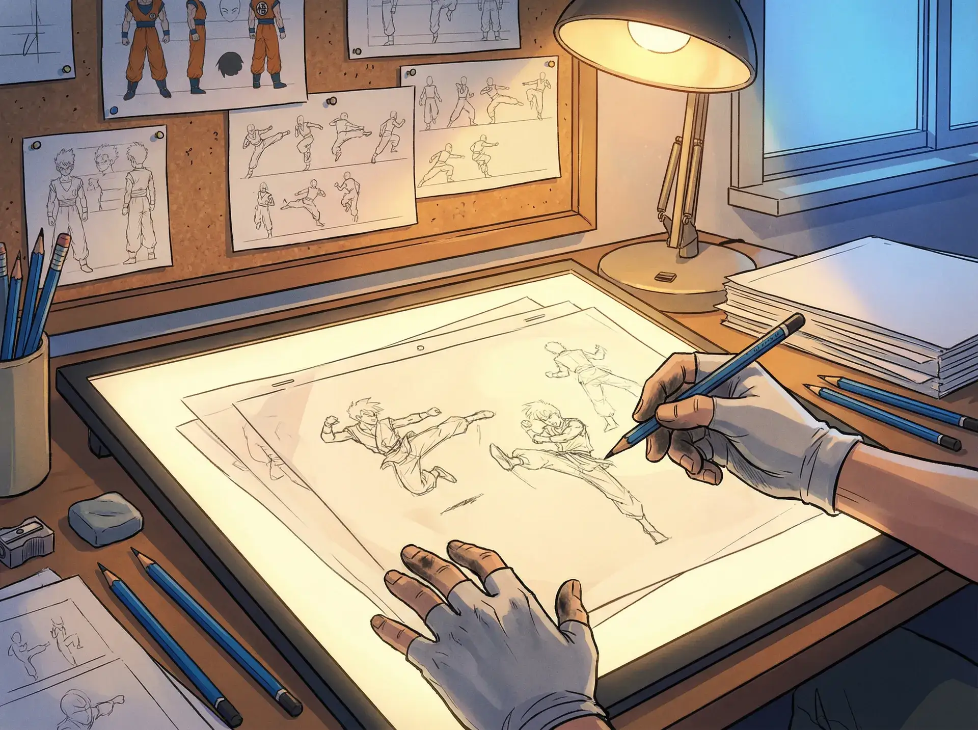 动画技术讲座 - 如何绘制流畅的打斗场面